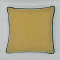 Ochre and Indigo Cushion