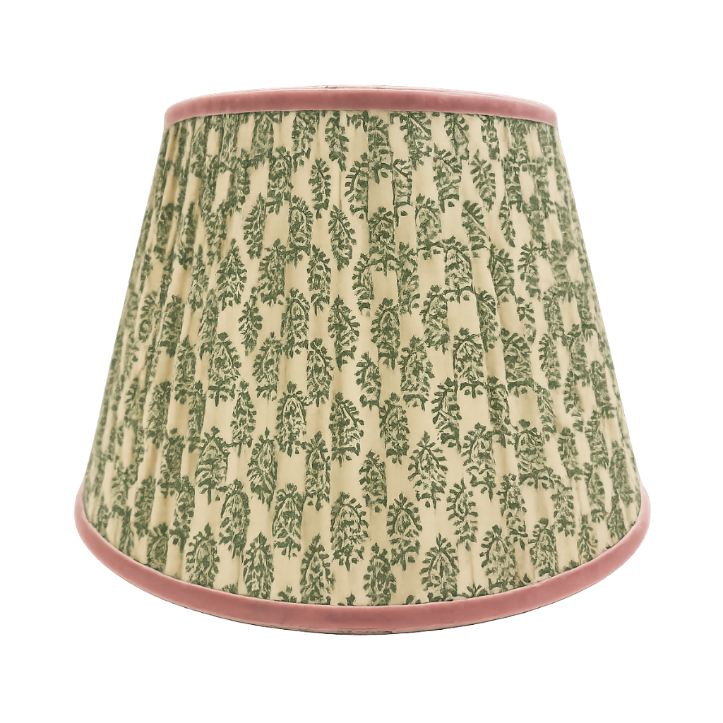 New - Sage and Rose Gathered Lampshade