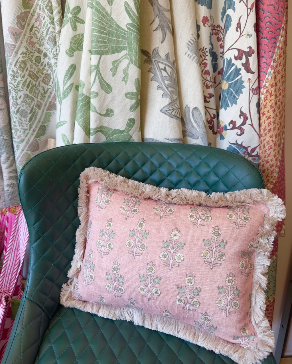 Mini Series - GP&J Baker Poppy Sprig Cushion