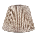 James Hare Fabric Veiled Rose Gathered Lampshade